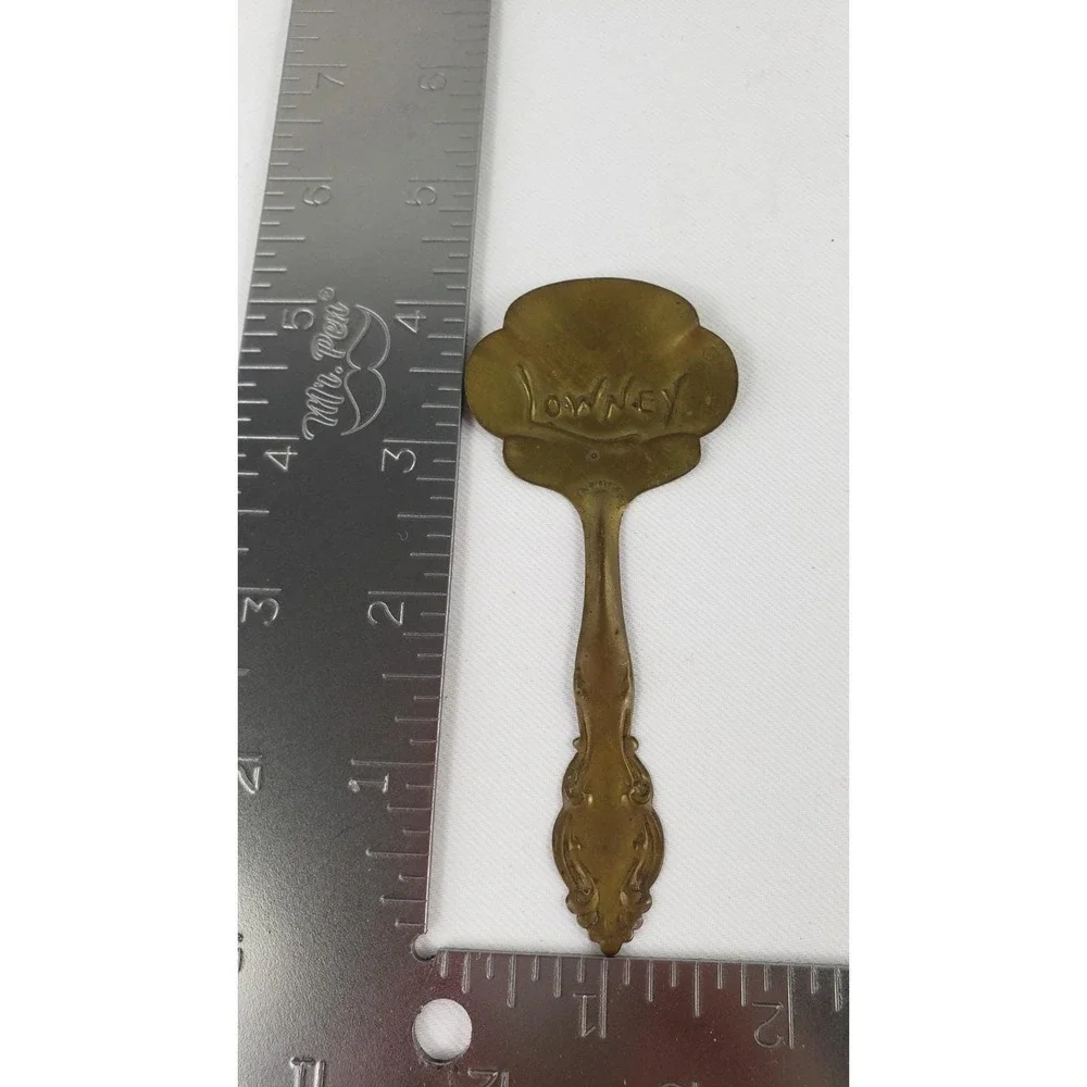 Antique Chocolate Bon Bon Spoon‎ LOWNEY'S 1900 Advertising collectible utensil